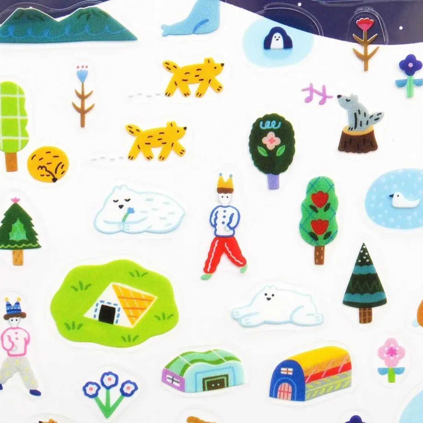 Cozyca - Sticker Sheet - Narumi Suzuki - A Cold Place in a Distant Country
