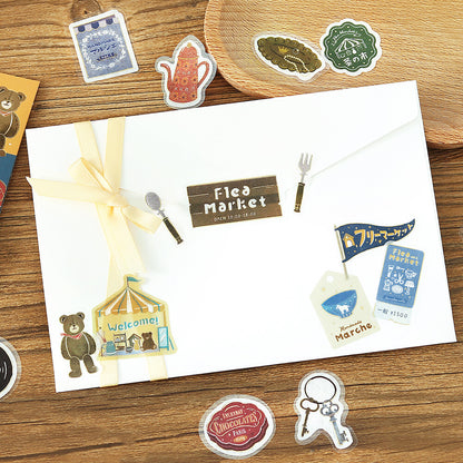 BGM - Flake Stickers - Retro Stroll - Flea Market