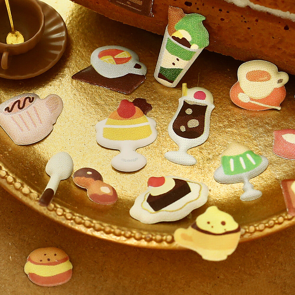 BGM - Squishy 3D Sticker Sheet Vol. 2 - Mini Retro Cafe