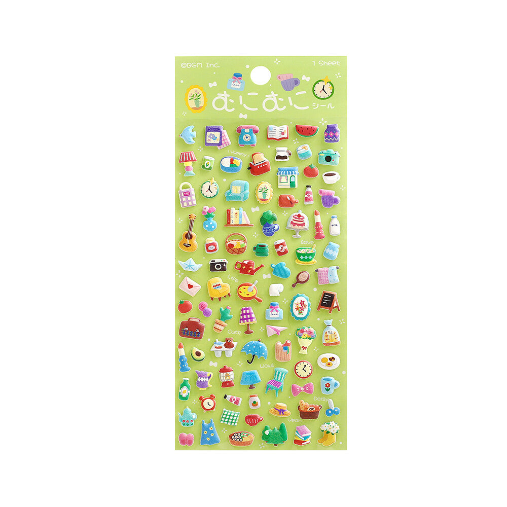 BGM - Squishy 3D Sticker Sheet Vol. 2 - Mini Life
