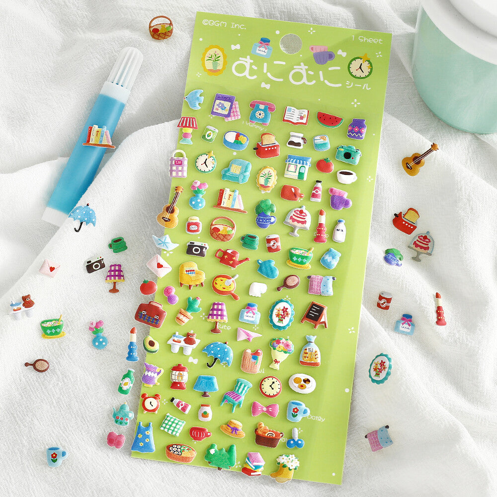 BGM - Squishy 3D Sticker Sheet Vol. 2 - Mini Life
