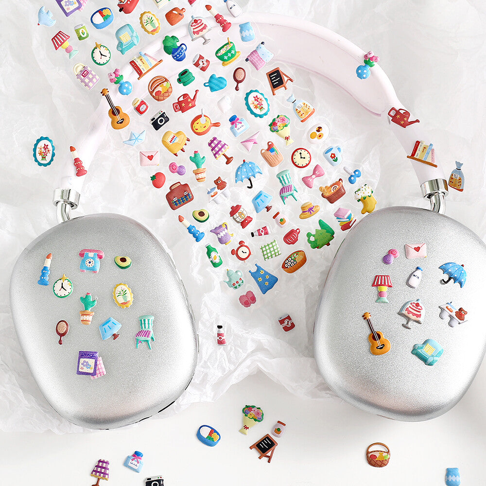 BGM - Squishy 3D Sticker Sheet Vol. 2 - Mini Life