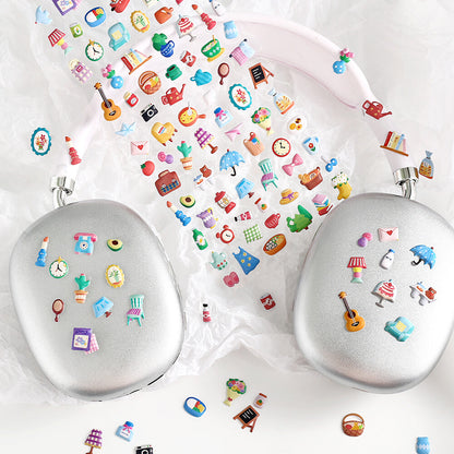 BGM - Squishy 3D Sticker Sheet Vol. 2 - Mini Life