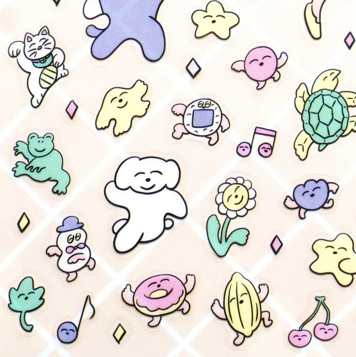 Cozyca - Sticker Sheet - Heisuke Kitazawa - Everyone Dancing