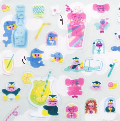 Cozyca - Sticker Sheet - Itoi Yuki - Juice