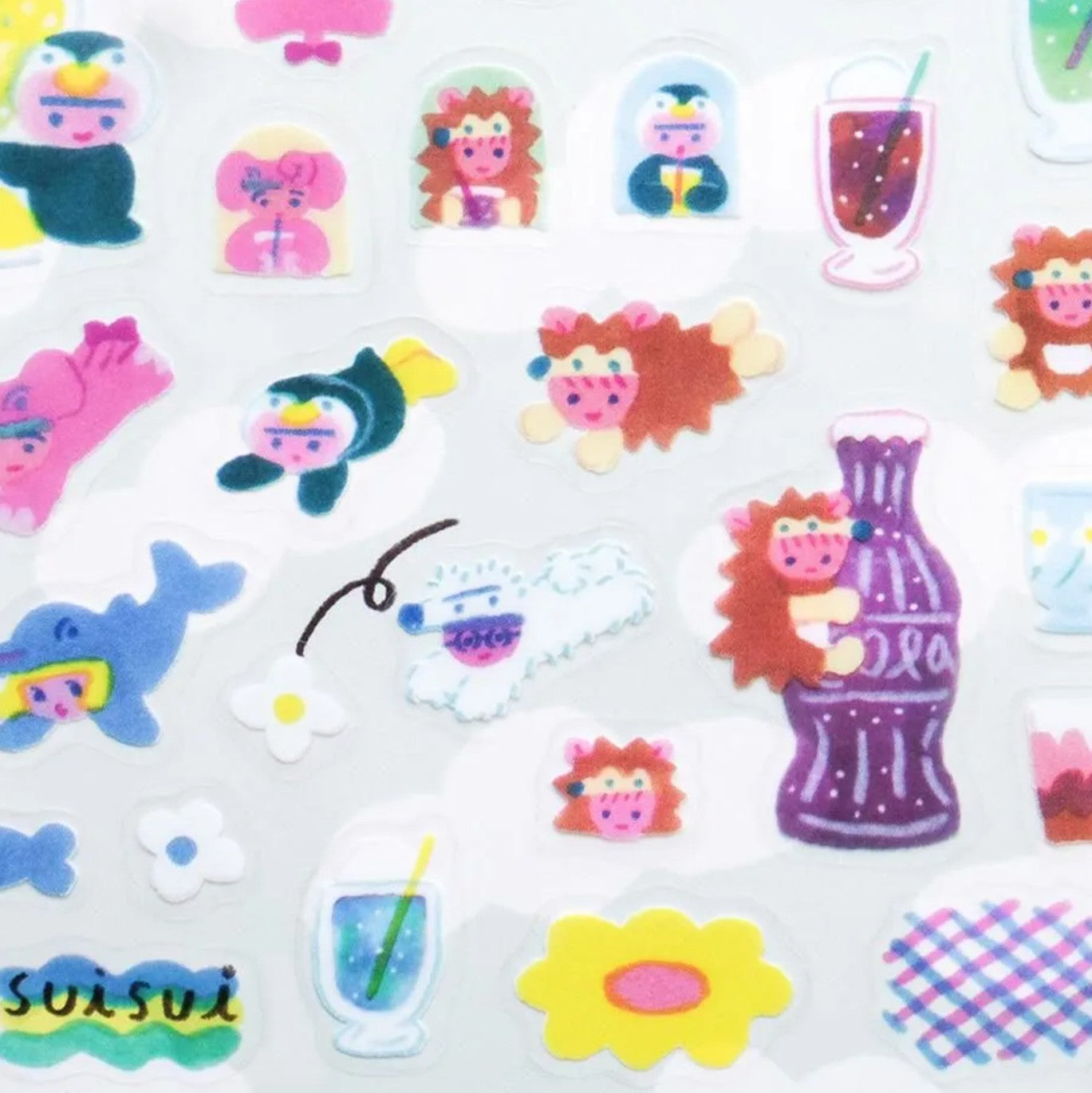 Cozyca - Sticker Sheet - Itoi Yuki - Juice