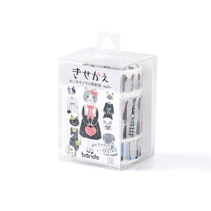 Bande - Sticker Roll - Dress-Up - Cat Girls' Monochrome Club
