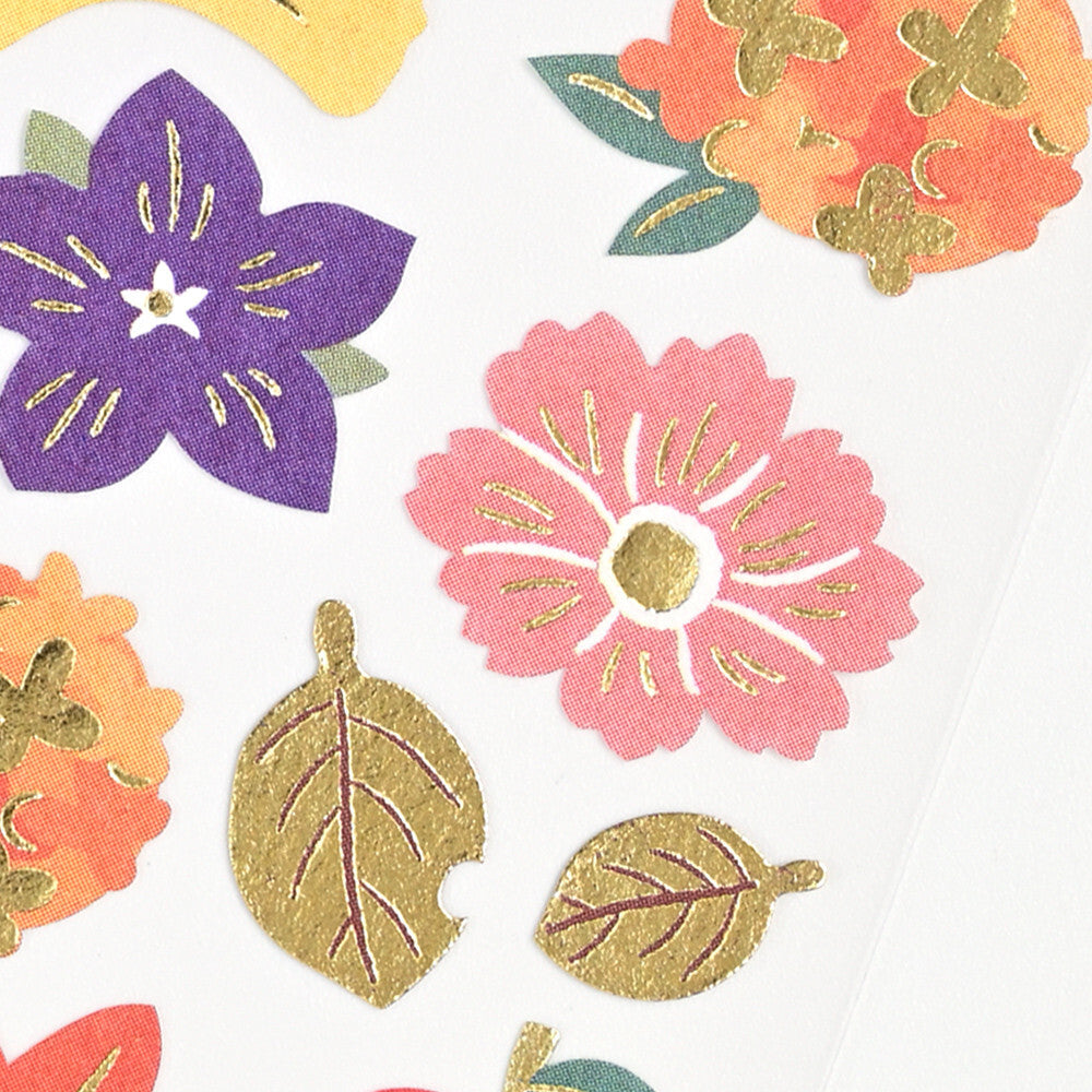 Autumn Limited Japanese-Style Stickers - Autumn Colors - Autumn Fun