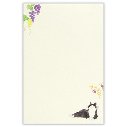 Autumn Limited Series - Nekorobi Illustrated Stationery Pad - Fun Autumn
