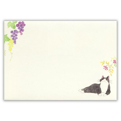 Autumn Limited Series - Nekorobi Illustrated Envelopes - Fun Autumn