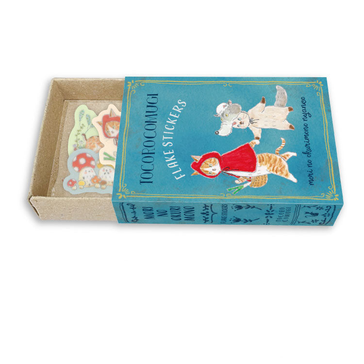 Matchbox Flake Stickers - Tocorocomugi - Gifts from the Forest