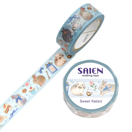 SAIEN - Washi Tape - Sweet Rabbit