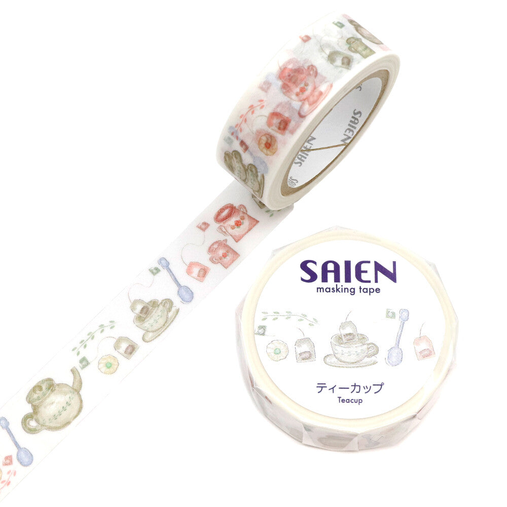 SAIEN - Washi Tape - Teacup