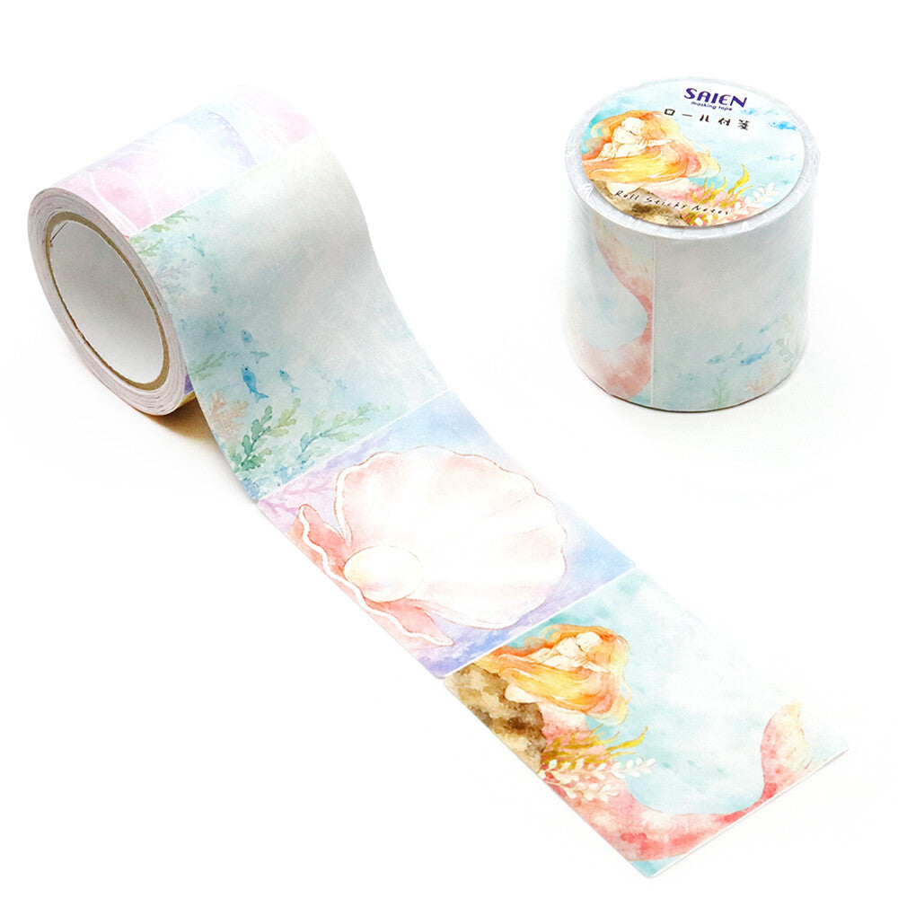 SAIEN - Sticky Notes Roll - Mystical Nature - Minasoko (Underwater) / Mermaid