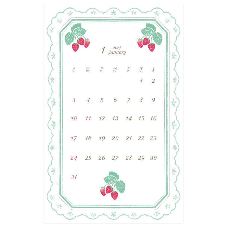 A La Cardo - 2027 Sticker Calendar