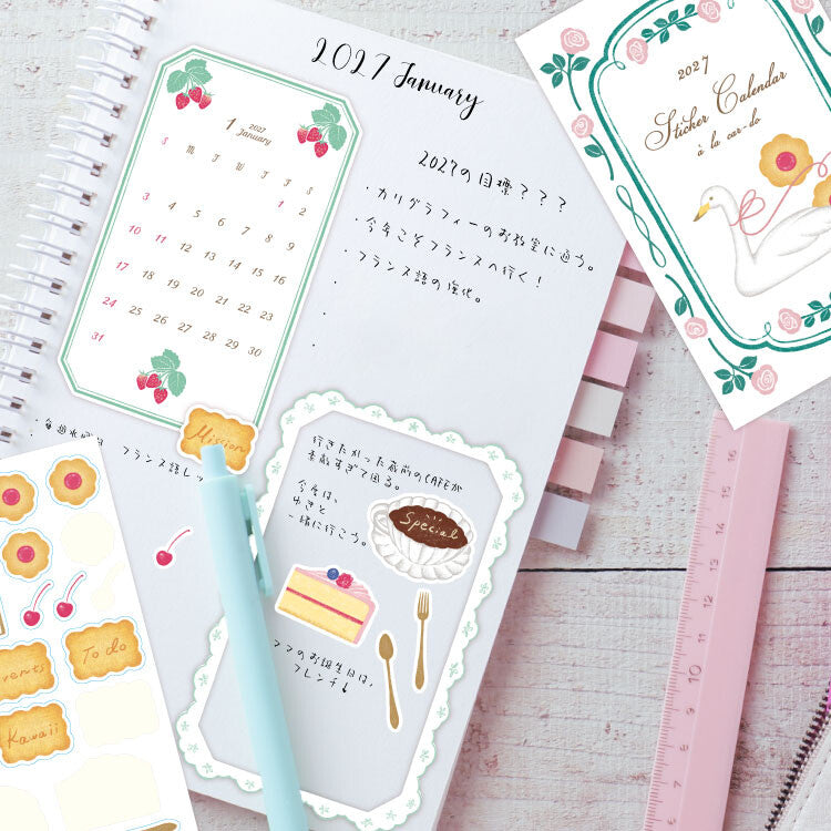 A La Cardo - 2027 Sticker Calendar