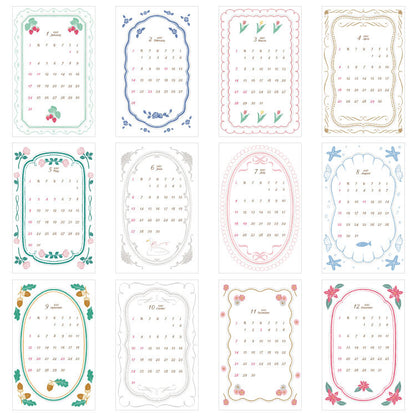 A La Cardo - 2027 Sticker Calendar