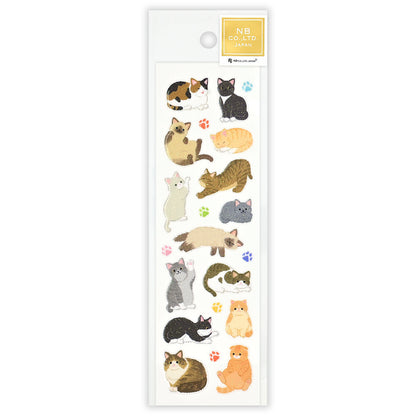 Pure Lame Seal Stickers - Cat