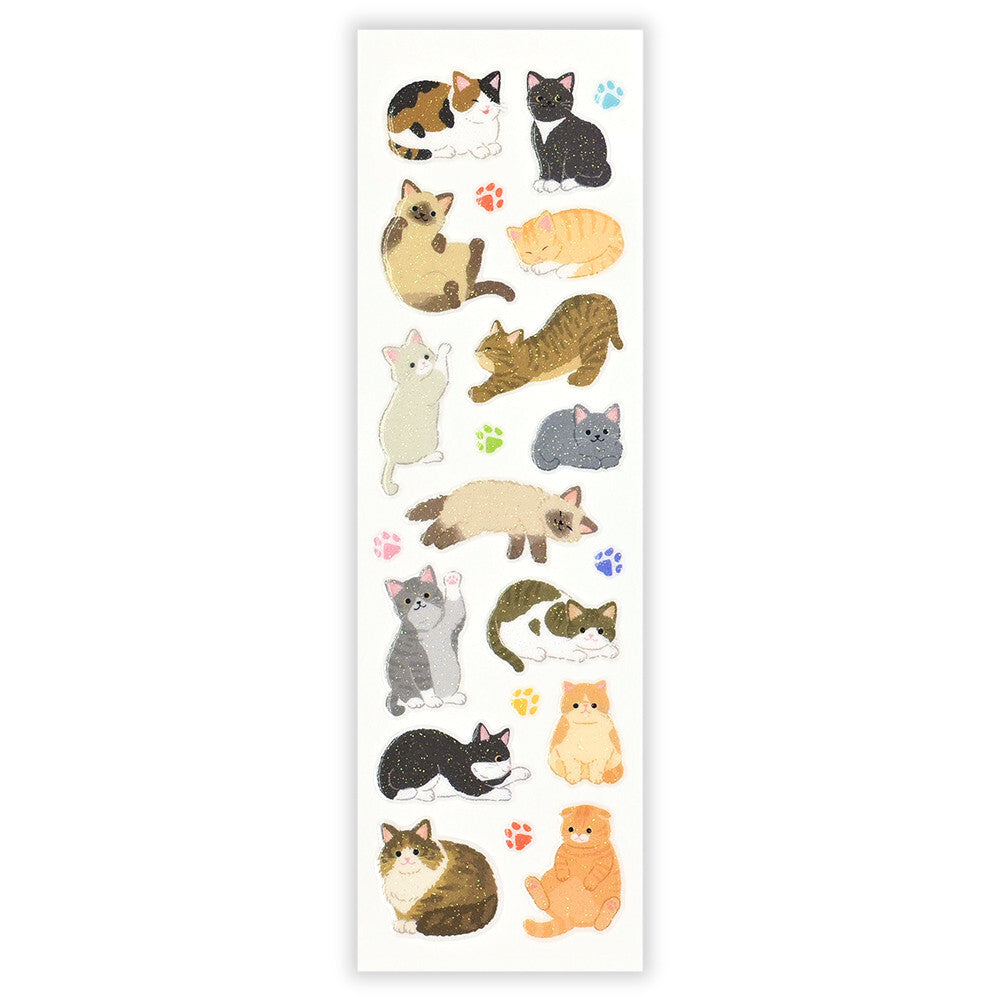 Pure Lame Seal Stickers - Cat