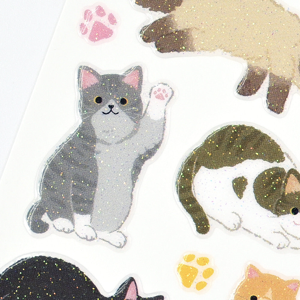 Pure Lame Seal Stickers - Cat
