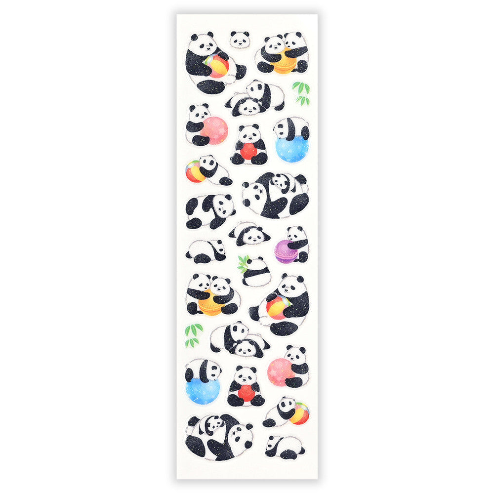 Pure Lame Seal Stickers - Pandas