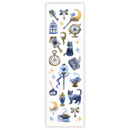 Pure Lame Seal Stickers - Magical Blue