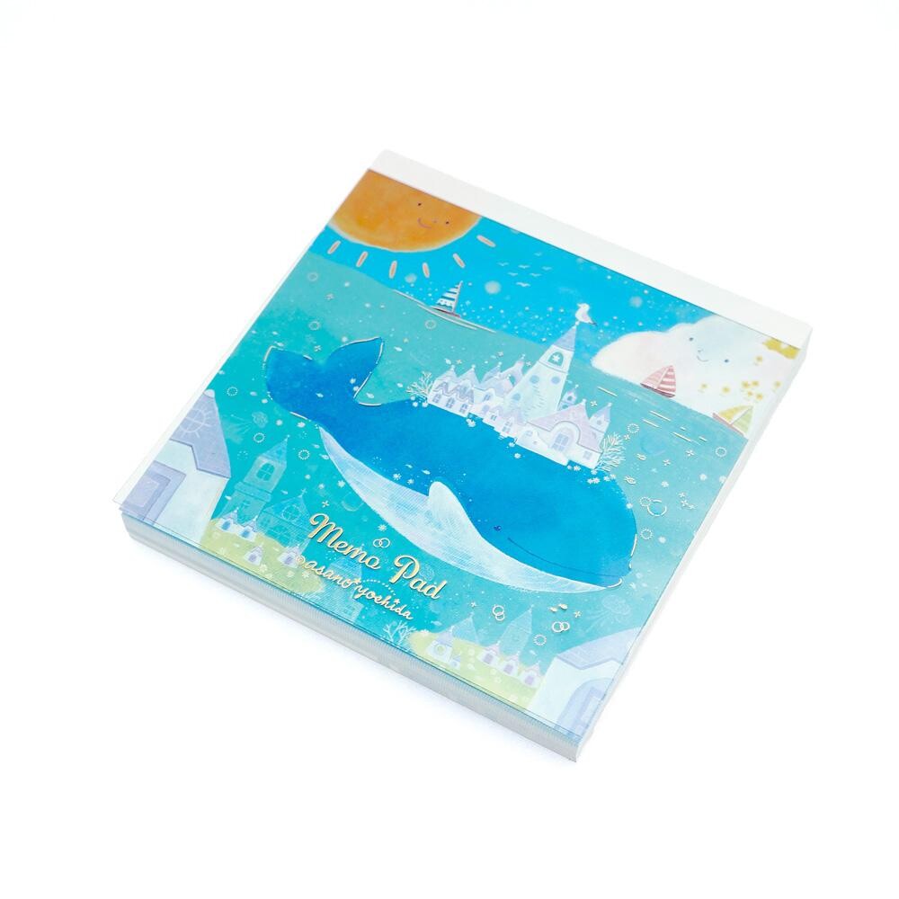 Asano Yoshida - Memo Pad - A Beautiful White Tree House