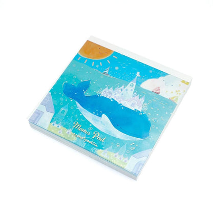 Asano Yoshida - Memo Pad - A Beautiful White Tree House