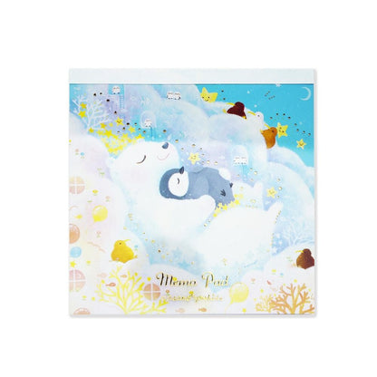 Asano Yoshida - Memo Pad - Cotton Candy Clouds and Dreamy Feelings