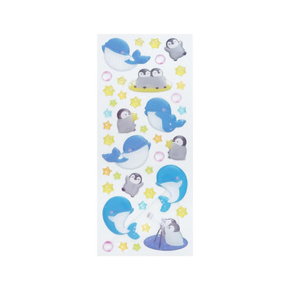 Asano Yoshida - Drop Stickers - Whales and Stars