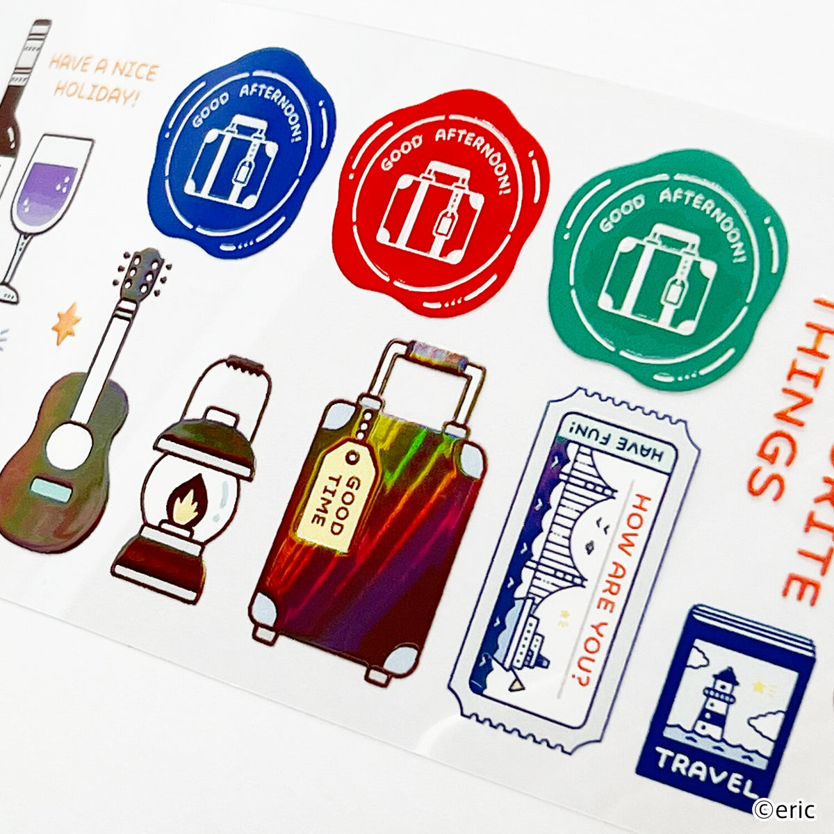 Komamono Lab x Eric Small Things - Clear Sticker Tape Roll
