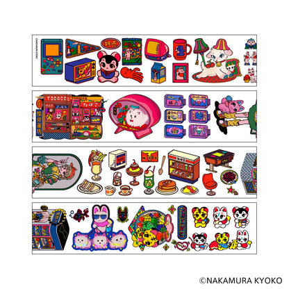 Komamono Lab x Kyoko Nakamura - Clear Sticker Tape Roll