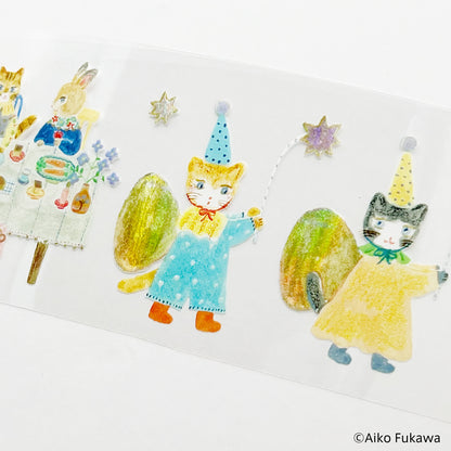 Komamono Lab x Aiko Fukawa - Clear Sticker Tape Roll