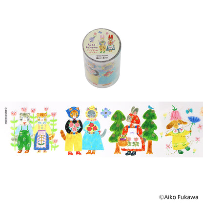 Komamono Lab x Aiko Fukawa - Clear Sticker Tape Roll