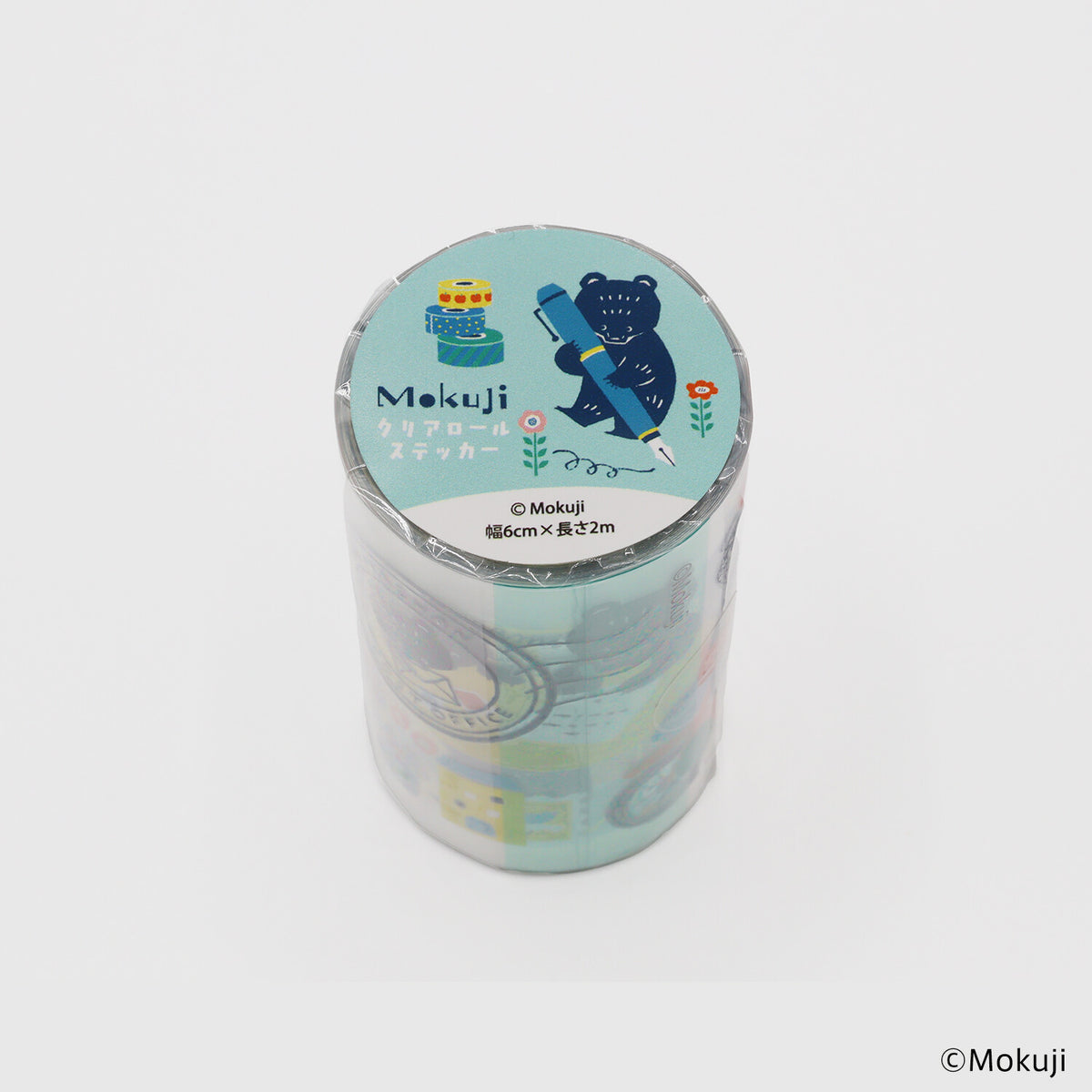 Komamono Lab x Mokuji - Clear Sticker Tape Roll