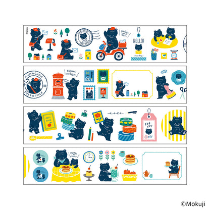 Komamono Lab x Mokuji - Clear Sticker Tape Roll