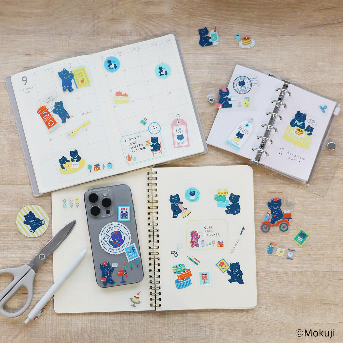 Komamono Lab x Mokuji - Clear Sticker Tape Roll