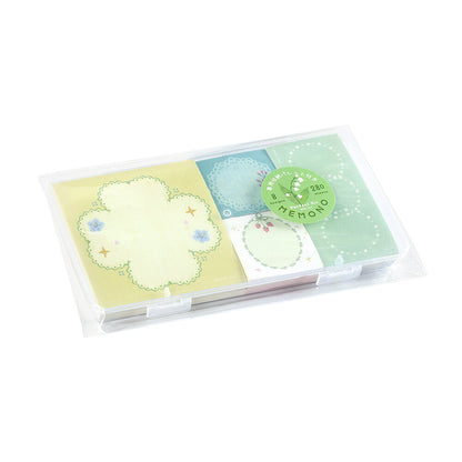 BGM - Memono Memo Pad Set - Flower Language