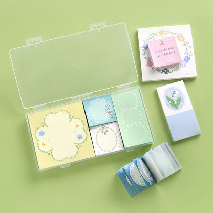 BGM - Memono Memo Pad Set - Flower Language