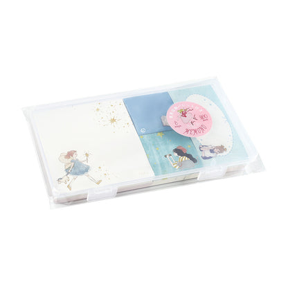 BGM - Memono Memo Pad Set - Dreaming Girl / Flying Girl