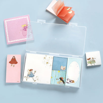 BGM - Memono Memo Pad Set - Dreaming Girl / Flying Girl