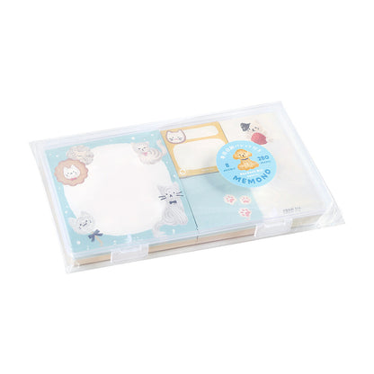 BGM - Memono Memo Pad Set - Fluffy Animals