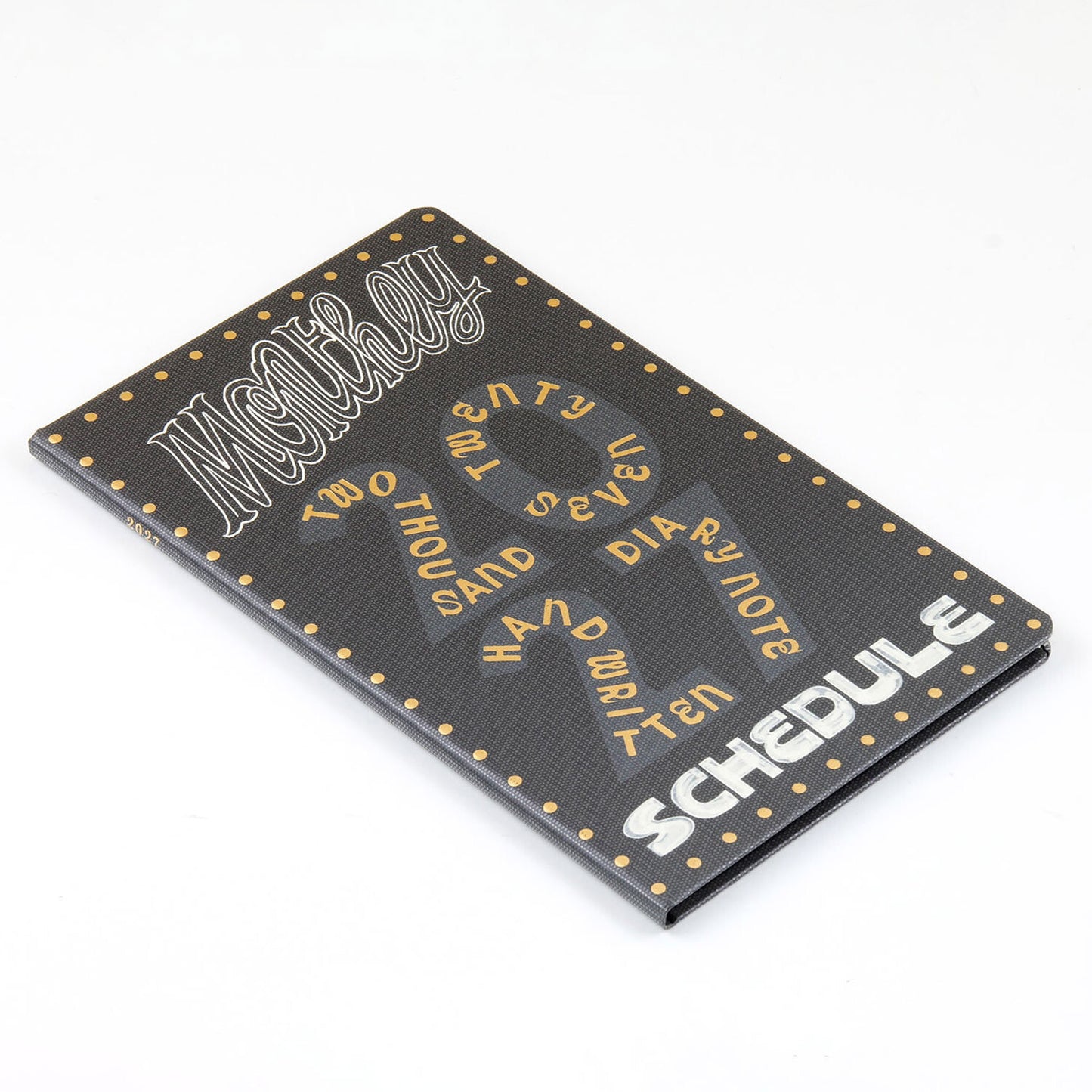 Greeting Life - Chalkboy 2027 Hardcover B6 Daily Planner - Black