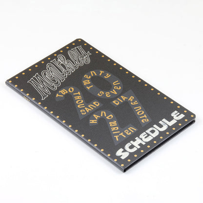 Greeting Life - Chalkboy 2027 Hardcover B6 Daily Planner - Black