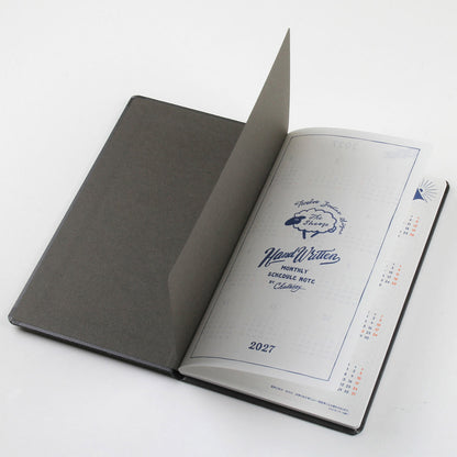 Greeting Life - Chalkboy 2027 Hardcover B6 Daily Planner - Black