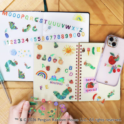 Komamono Lab x Eric Carle - The Very Hungry Caterpillar - Clear Sticker Tape Roll