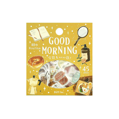BGM - Flake Stickers - Have a Good Day! - Good Morning