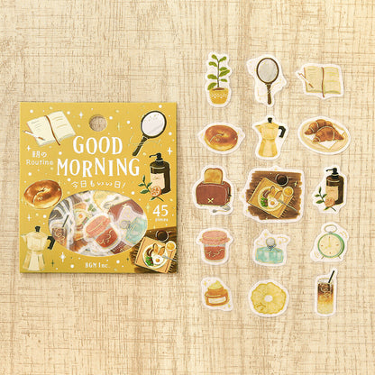 BGM - Flake Stickers - Have a Good Day! - Good Morning