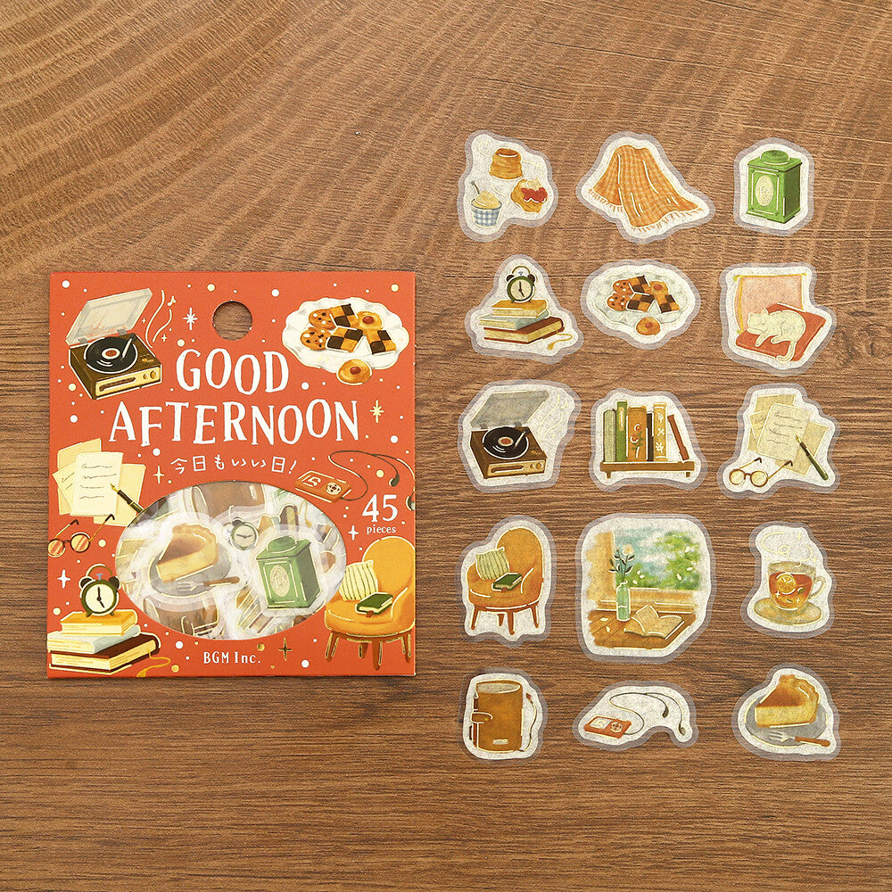 BGM - Flake Stickers - Have a Good Day! - Good Afternoon