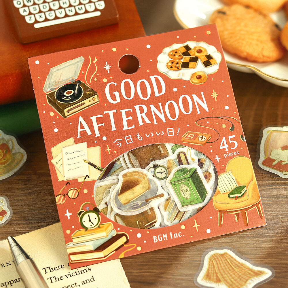 BGM - Flake Stickers - Have a Good Day! - Good Afternoon